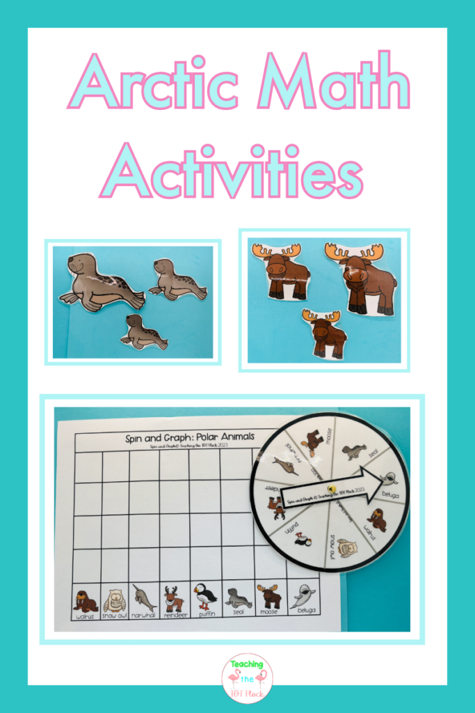 Some arctic animal math activities can include graphs and size matching. The children can count the colored graph bars for each animal. The children can learn size descriptive words such as small and big. 